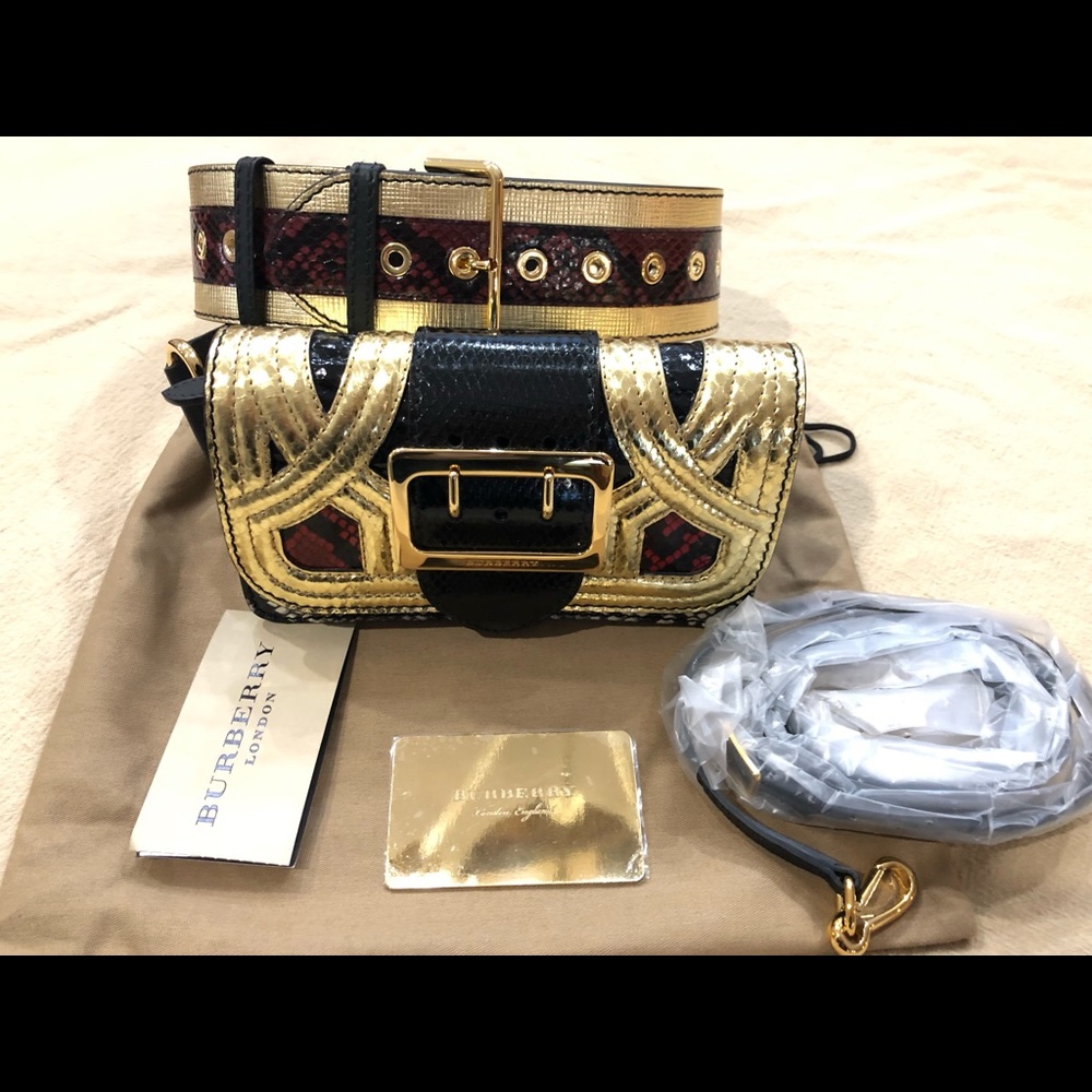 Burberry Belt Bag “Joslin” one of a kind patchwork